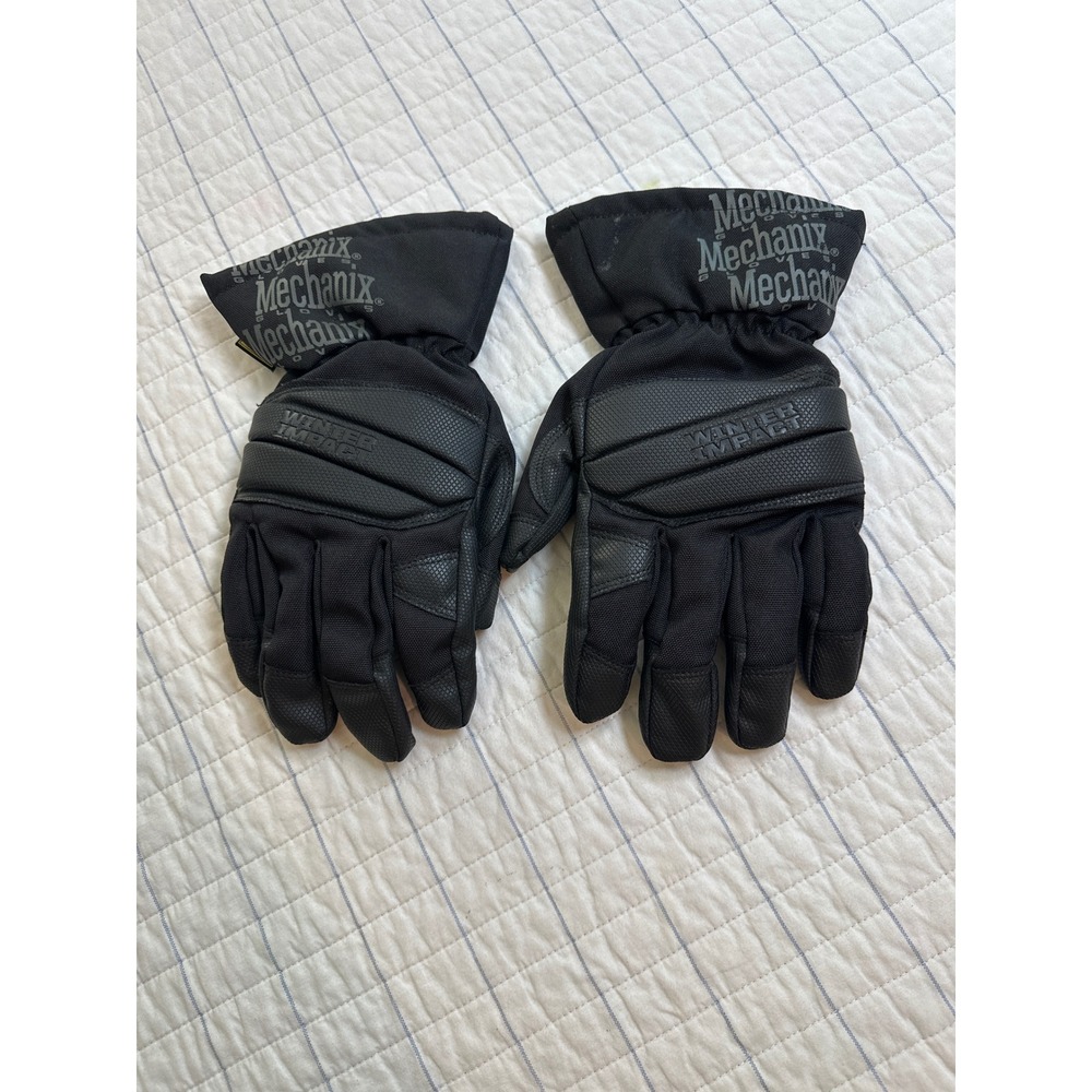 Mechanix Wear Winter Impact Gloves Mens XL Black Insulated Work Gloves WI-95-011